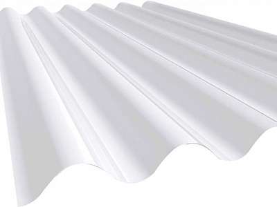 Telha translúcida polipropileno ondulada Telha translúcida polipropileno ondulada