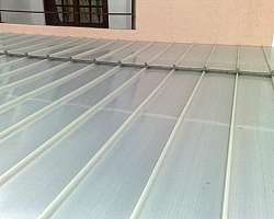 Telha translúcida polipropileno ondulada Telha translúcida polipropileno ondulada