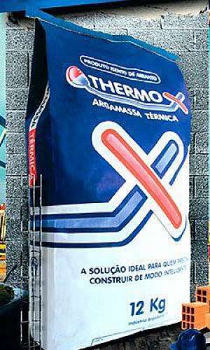 Argamassa térmica thermo X Argamassa térmica thermo X