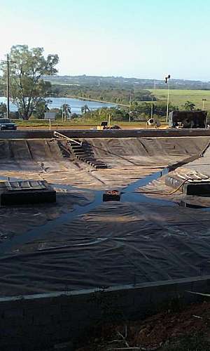 Geotêxtil drenante Geotêxtil drenante