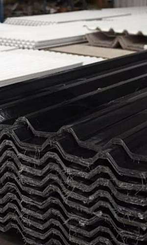 Telha metálica trapezoidal Telha metálica trapezoidal